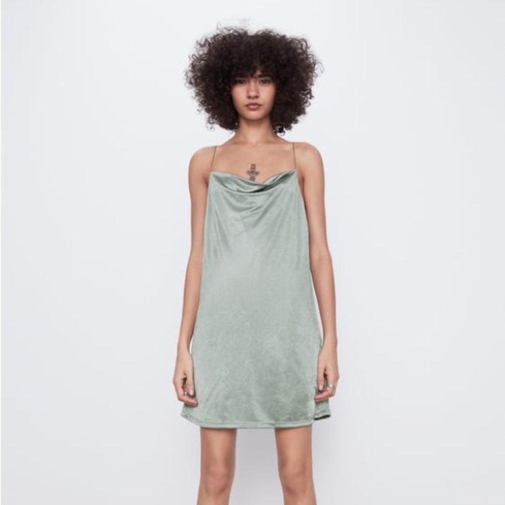 Zara Satin Dress